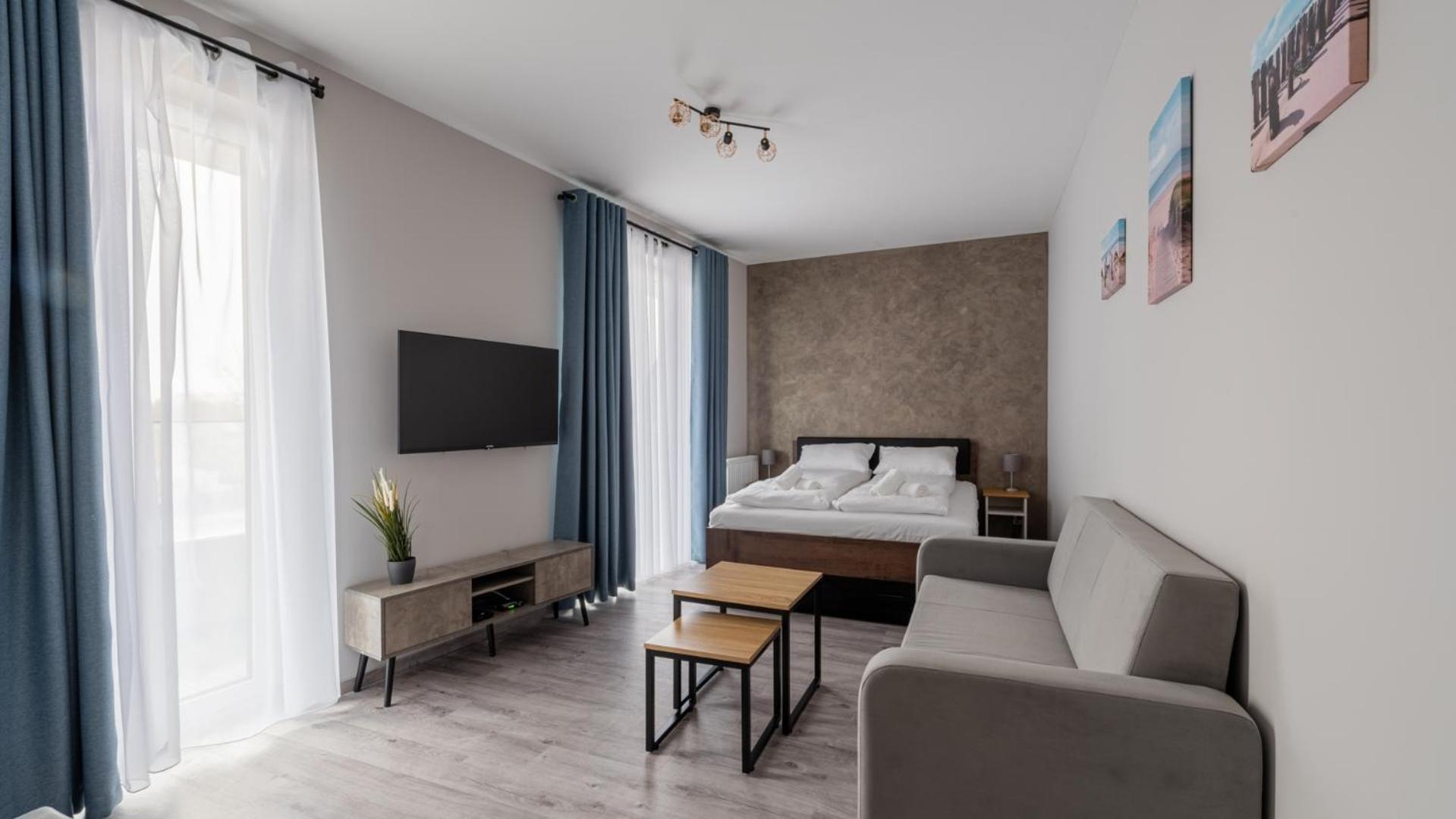 Horyzont Apartamenty- Studio- Sauna&Fitness -Baltycka 2- Sniadania Kolobrzeg Luaran gambar