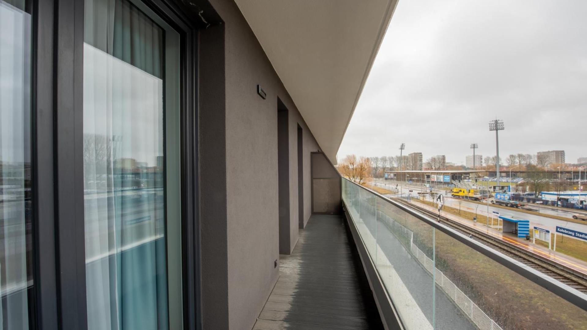 Horyzont Apartamenty- Studio- Sauna&Fitness -Baltycka 2- Sniadania Kolobrzeg Luaran gambar