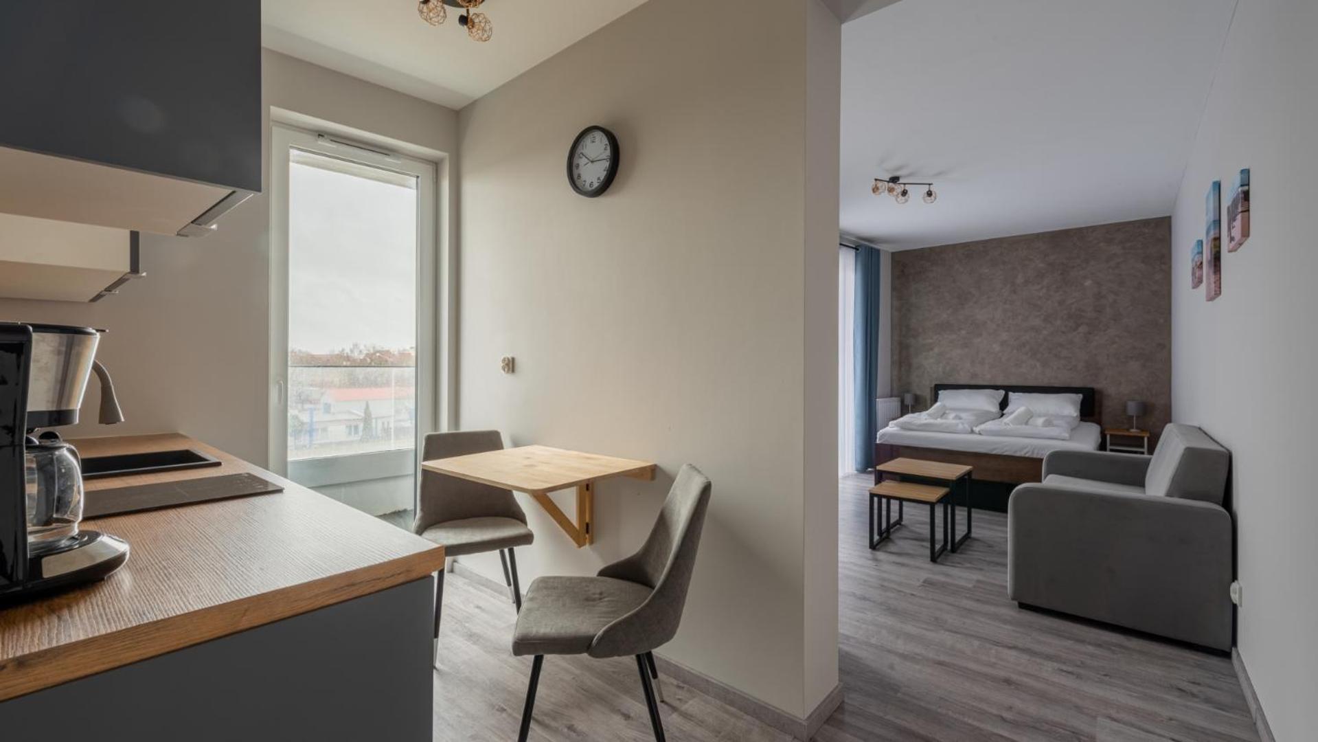 Horyzont Apartamenty- Studio- Sauna&Fitness -Baltycka 2- Sniadania Kolobrzeg Luaran gambar