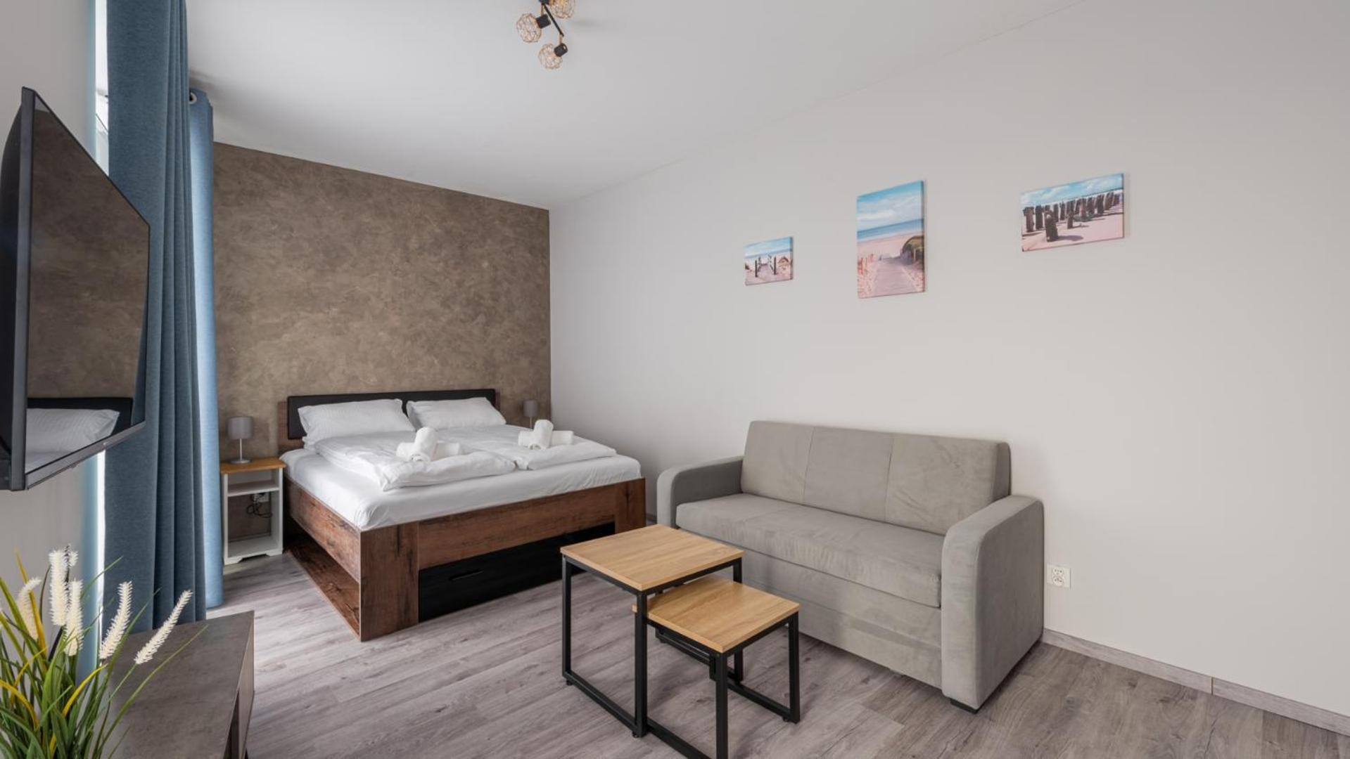 Horyzont Apartamenty- Studio- Sauna&Fitness -Baltycka 2- Sniadania Kolobrzeg Luaran gambar