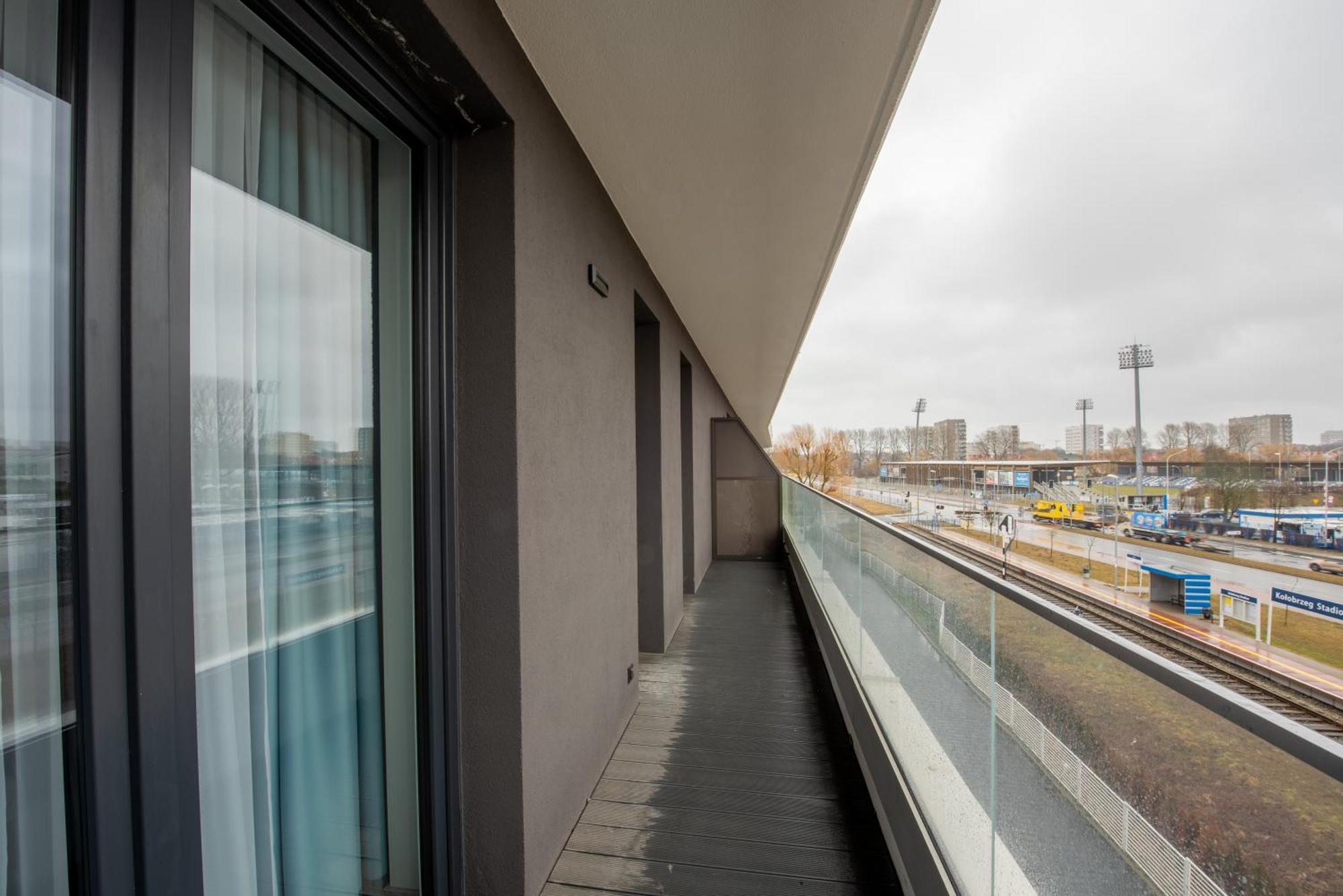 Horyzont Apartamenty- Studio- Sauna&Fitness -Baltycka 2- Sniadania Kolobrzeg Luaran gambar