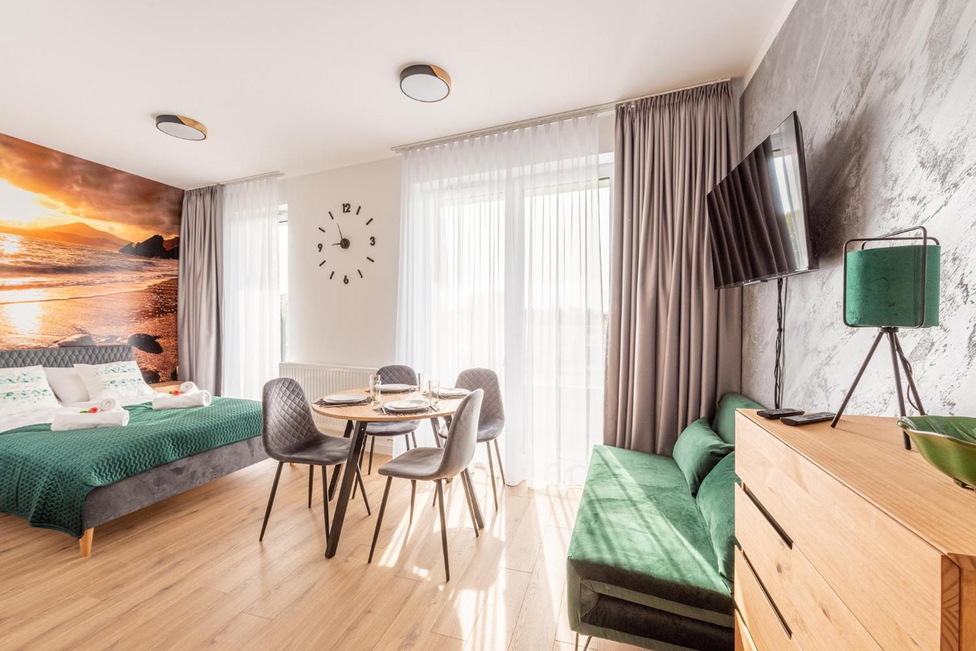 Horyzont Apartamenty- Studio- Sauna&Fitness -Baltycka 2- Sniadania Kolobrzeg Luaran gambar