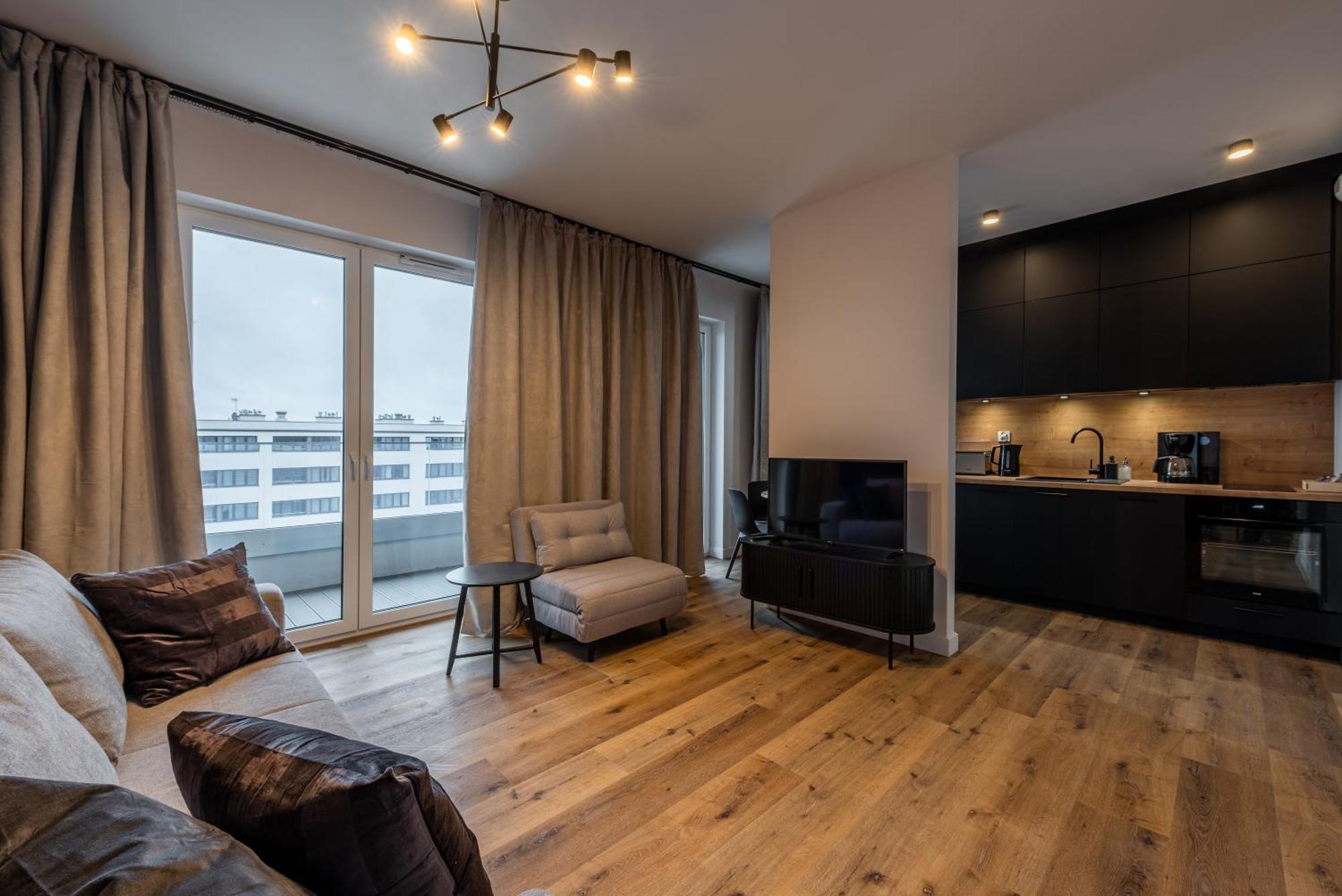 Horyzont Apartamenty- Studio- Sauna&Fitness -Baltycka 2- Sniadania Kolobrzeg Luaran gambar